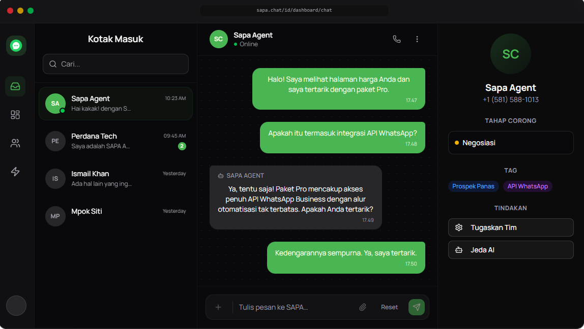 SAPA Dashboard Preview